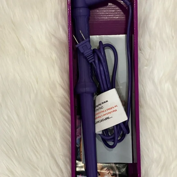 Herstyle Vibrant Purple Hair Curling Wand - Picture 2 of 7